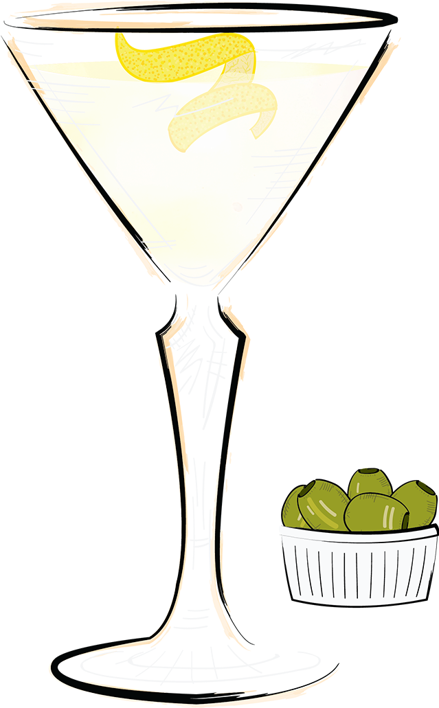 Martini Glass (1072x1182), Png Download