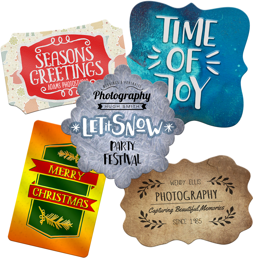 Press Products Shaped Stickers - Hobbycraft Merry Christmas Stamp 8.5 X 5 Cm (1024x1024), Png Download