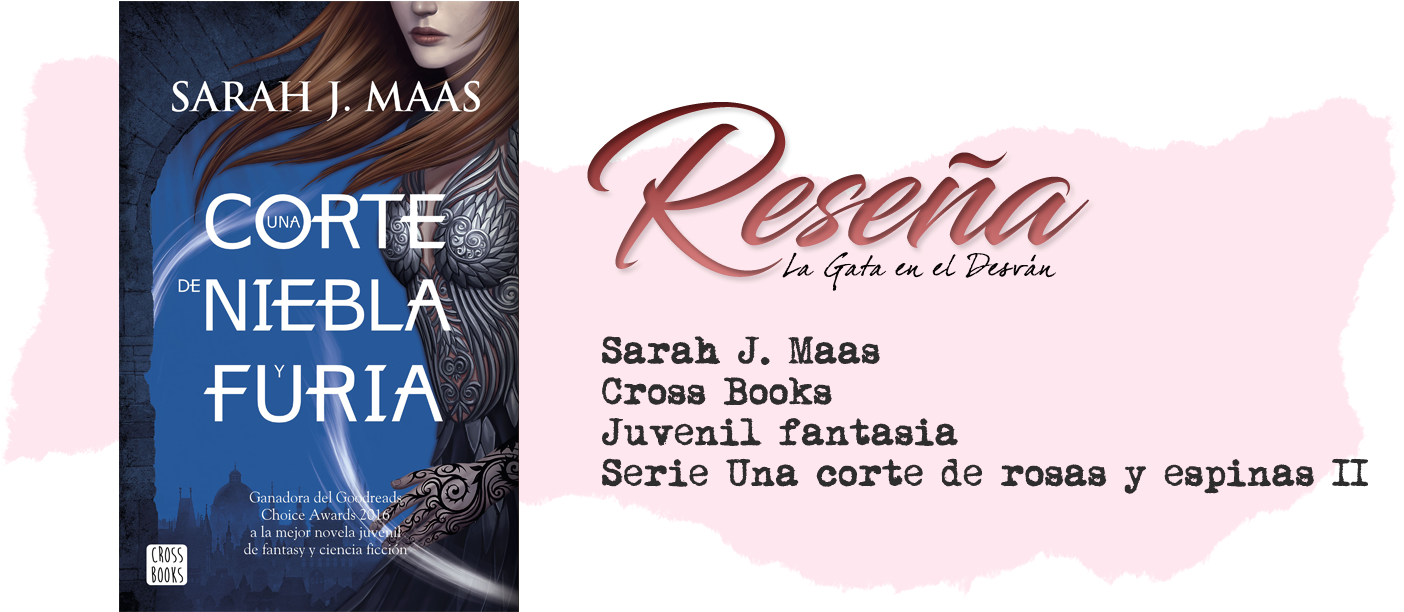 Una Corte De Rosas Y Espinas 2. Un Corte De Niebla (1417x680), Png Download