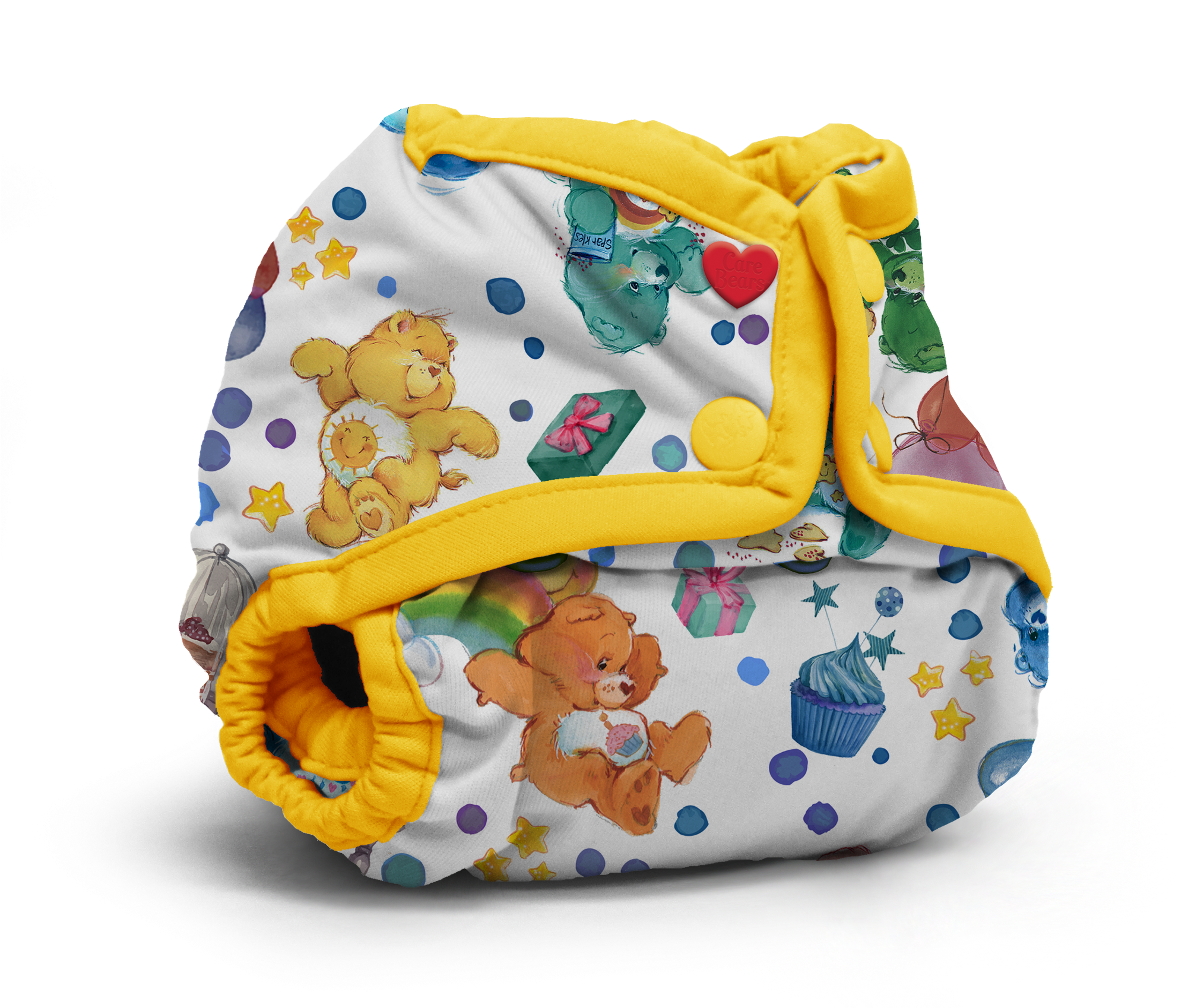 Home > Shop > All Products By Collection > Care Bears - Rumparooz Newborn Cloth Nappy Cover - Snap - Sweet (2000x2000), Png Download