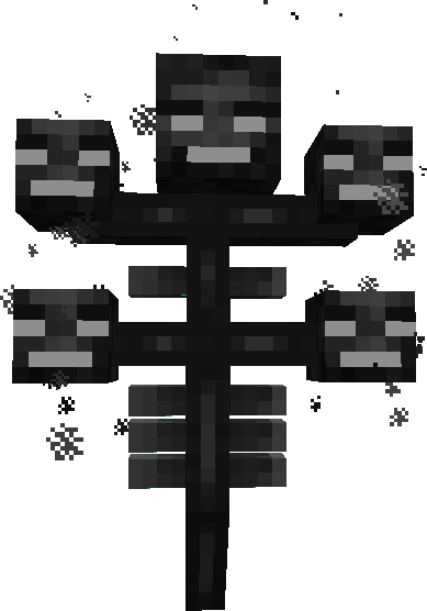 Demented Wither (389x556), Png Download