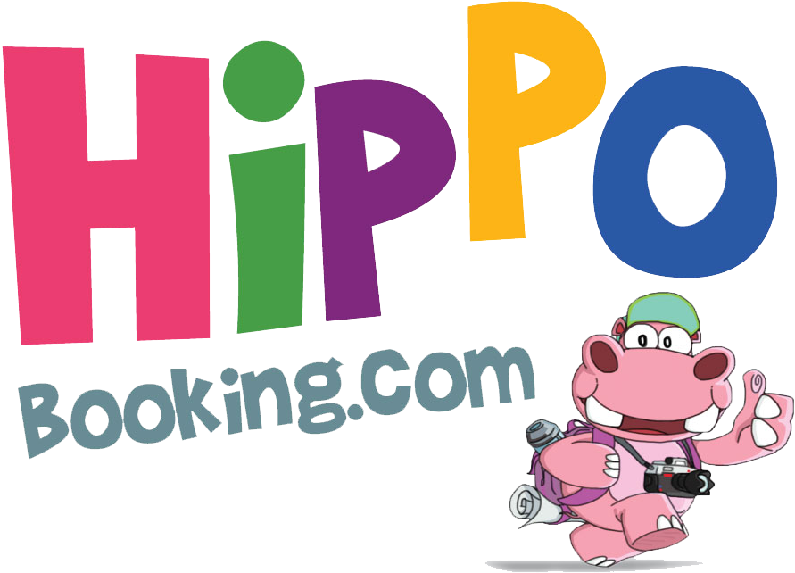 Hippobooking-logo - Cartoon (1181x1181), Png Download