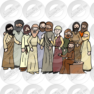 Christian Clipart Of Disciple - Clip Art (380x380), Png Download