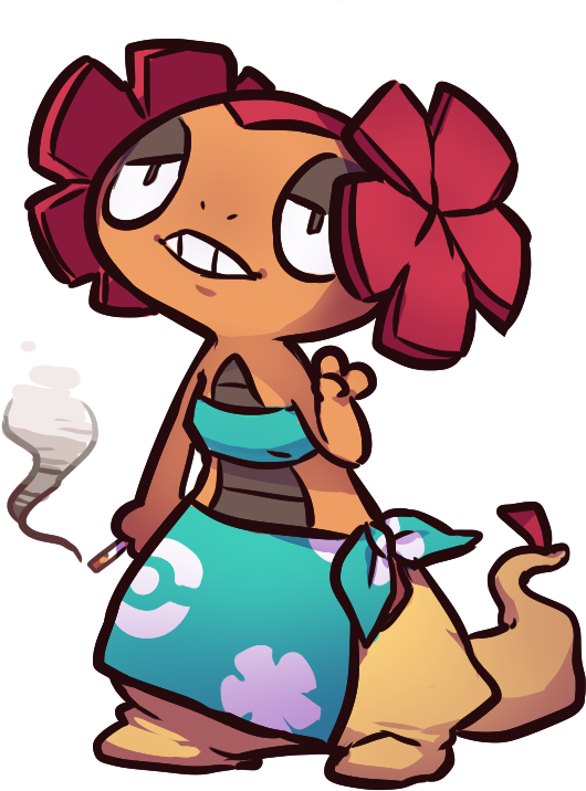 Pokkén Tournament Pink Clip Art Cartoon Fictional Character - Pokémon (627x731), Png Download