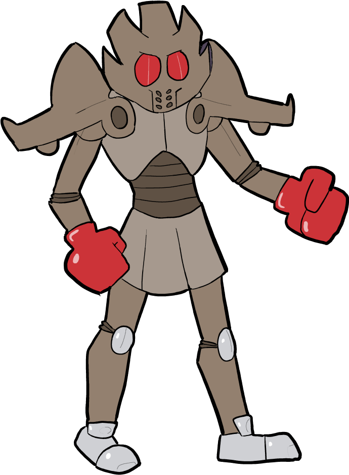 Petition For More Hitmonchans @askgng I Love Him - Cartoon (850x1000), Png Download