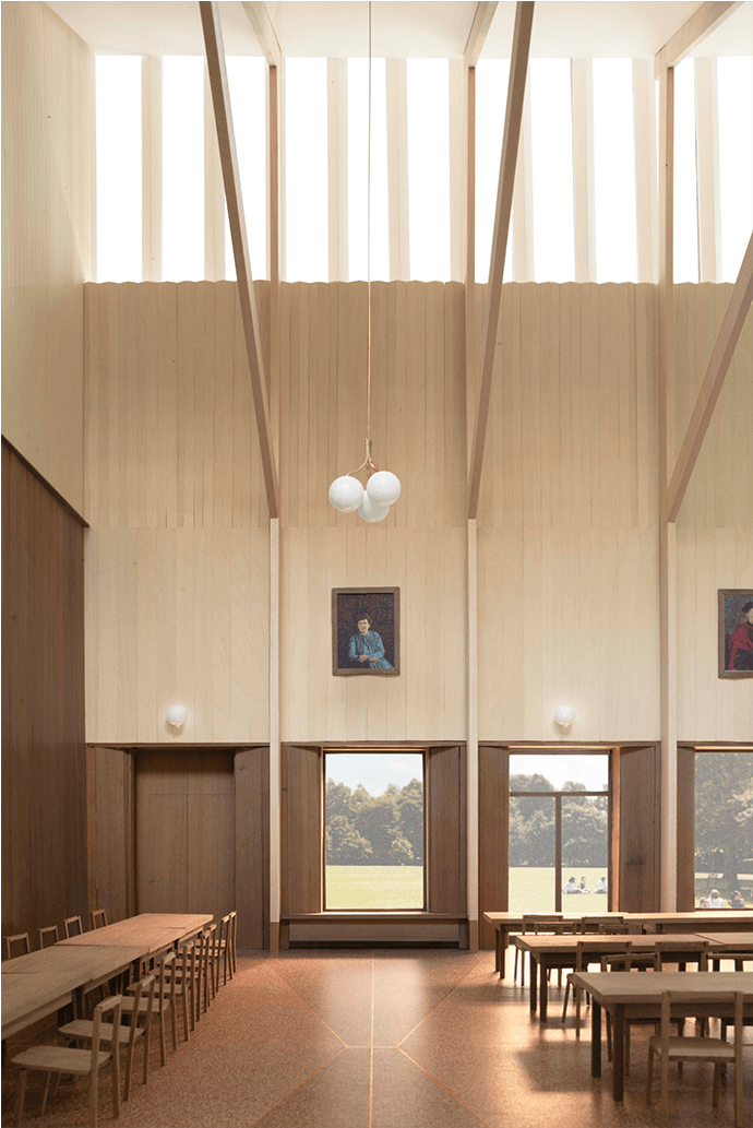 Homerton College Dining Hall - Interior Design (1600x1032), Png Download