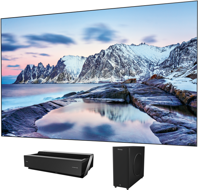 Hisense 100lda - Ersfjorden (900x650), Png Download