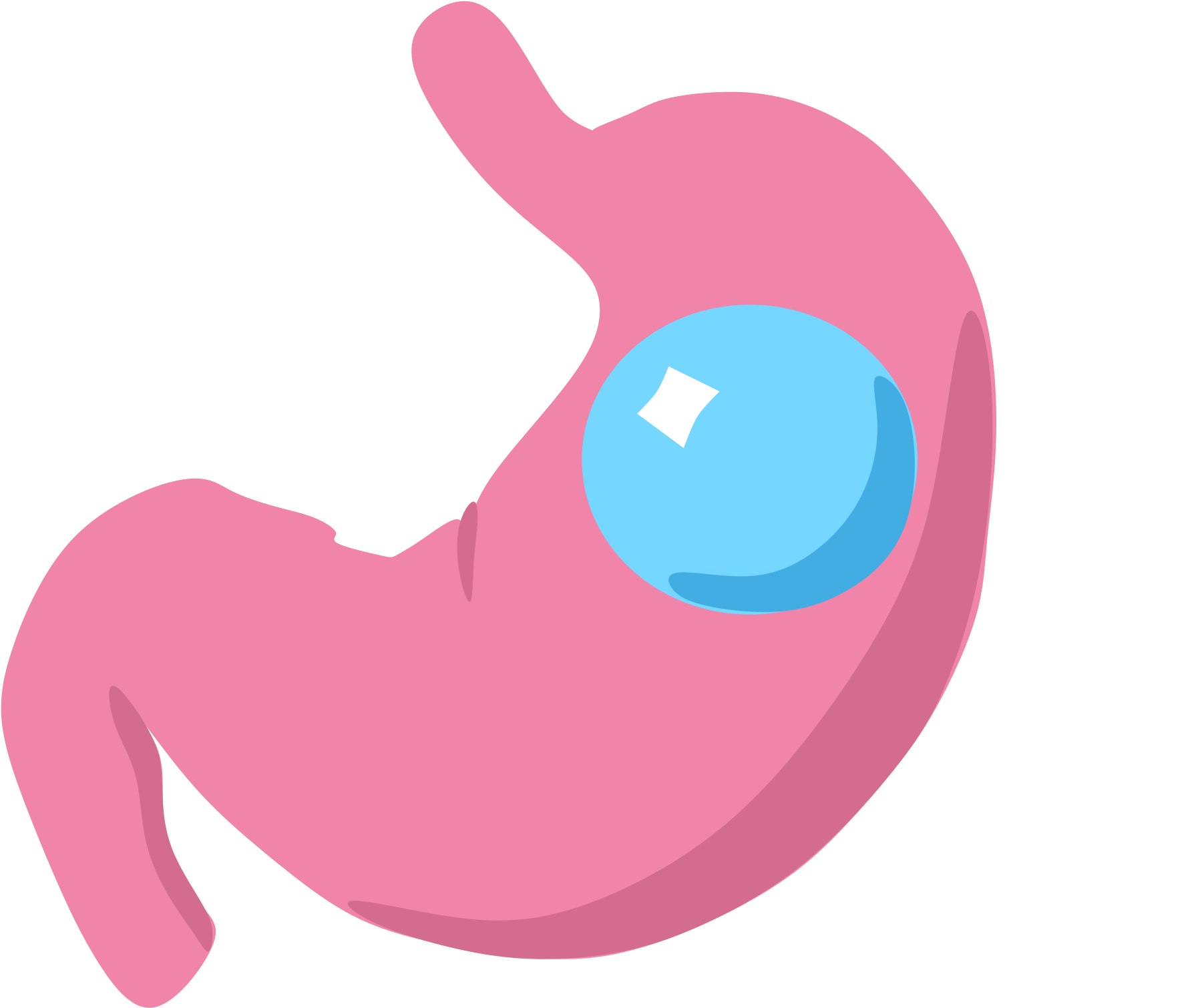 Gastric Balloon Icon - Stomach Icon (2000x2012), Png Download