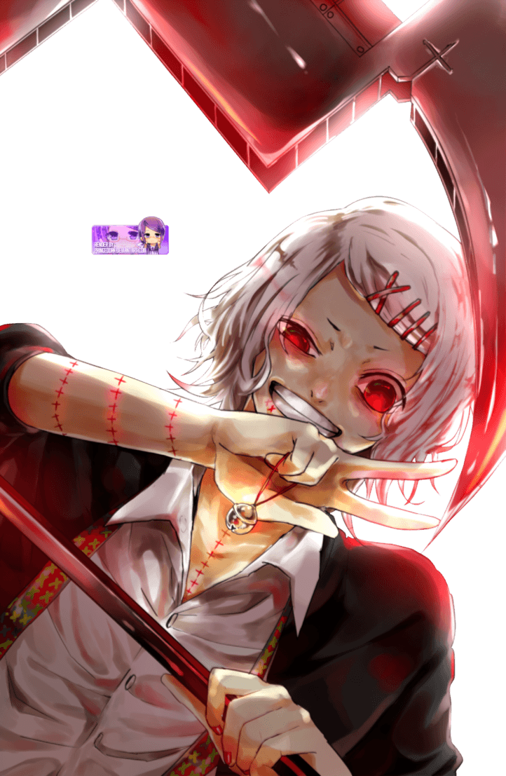 Tokyo Ghoul Characters Suzuya Wallpapers - Juuzou Tokyo Ghoul Render (722x1107), Png Download