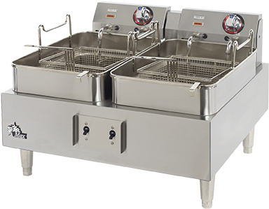 Fryers - Star 530tf Star-max 30 Lb. Electric Fryer With Two (432x350), Png Download