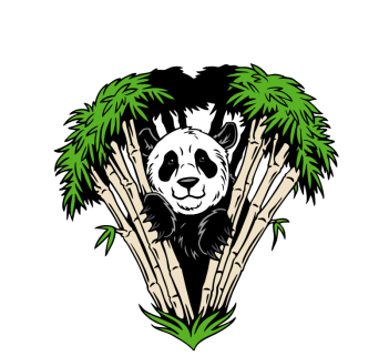 Panda Temporary Tattoo - Save The Pandas Large Tote Bag, Adult Unisex, Natural, (350x350), Png Download