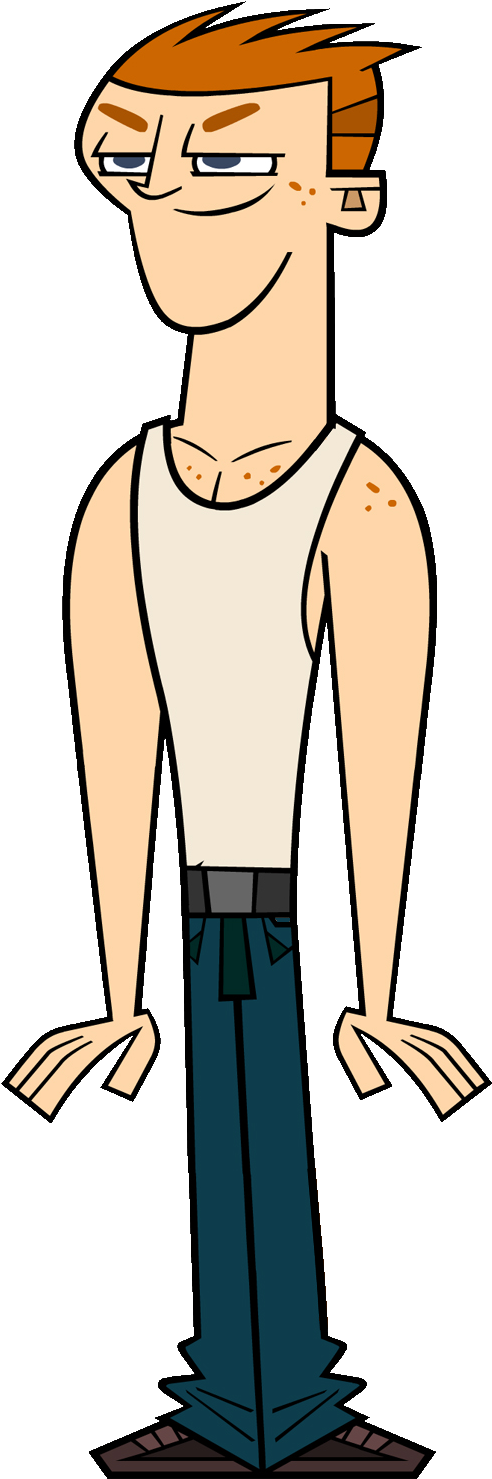 Scott From Total Drama All Stars- Elliott Animation, - Total Drama Scott (569x1527), Png Download