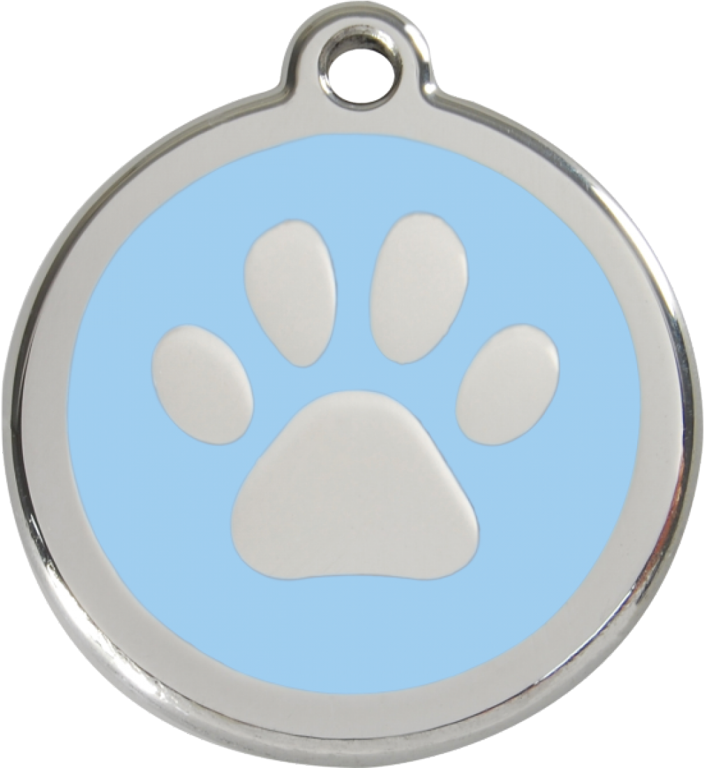 Personalized Stainless Steel & Enamel Dog Tag (1200x1100), Png Download