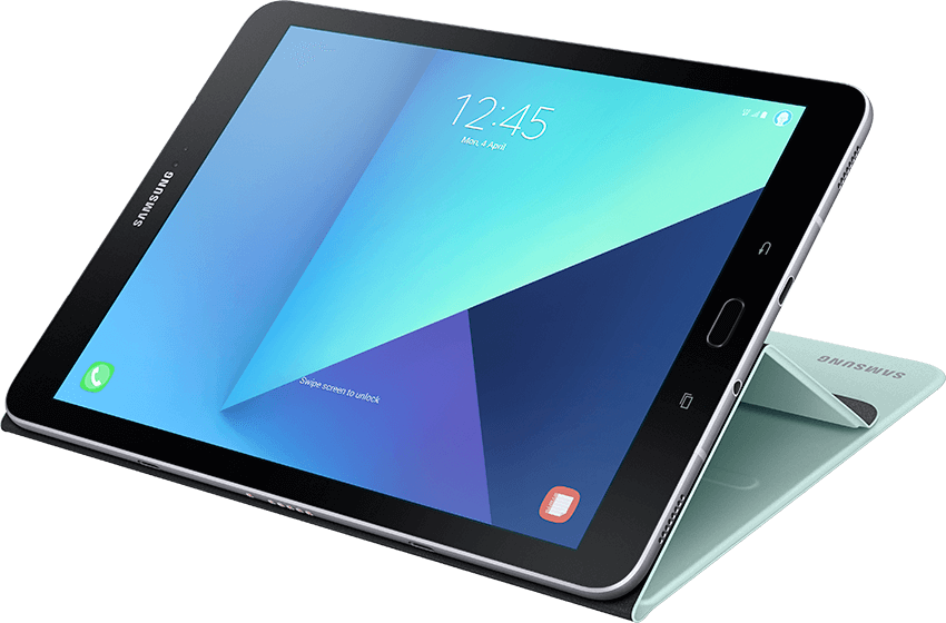 Samsung Book Cover Ef-bt820 Flip Cover (850x560), Png Download