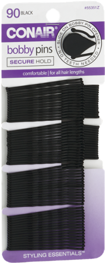 Conair Blonde Bobby Pins Slides (90 Pieces) (600x600), Png Download