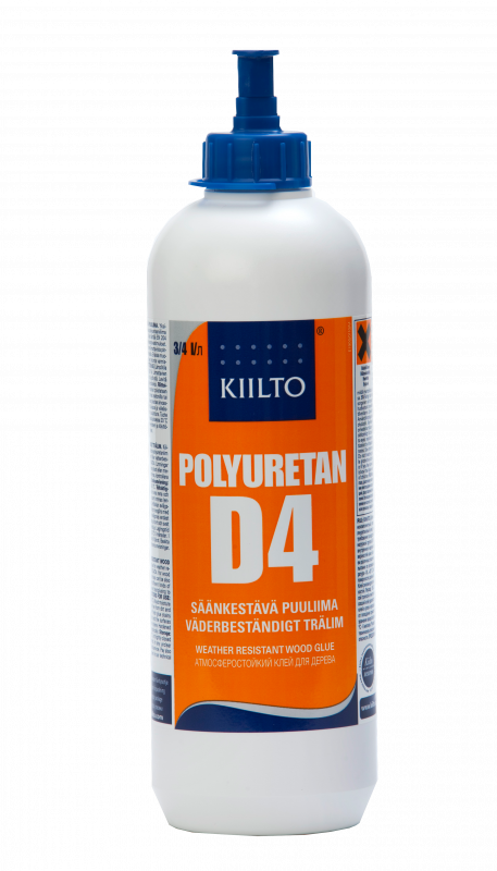 Kiilto D4 Polyuretan Säänkestävä Puuliima (457x800), Png Download