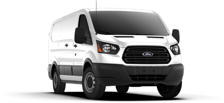 2018 Ford Transit Commercial Cargo Van - 2018 Ford Transit 150 (768x425), Png Download