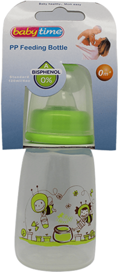 Baby Bottle 120ml 12ct - Baby Bottle (500x539), Png Download