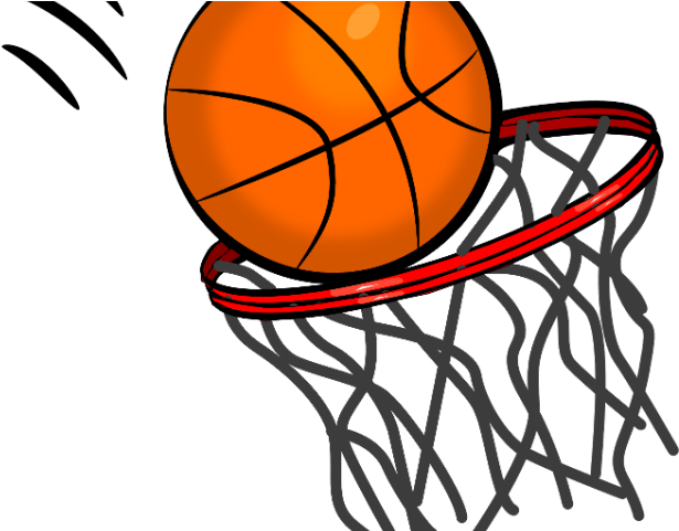 Basketball Clip Art - Transparent Basketball Hoop Clipart (640x480), Png Download