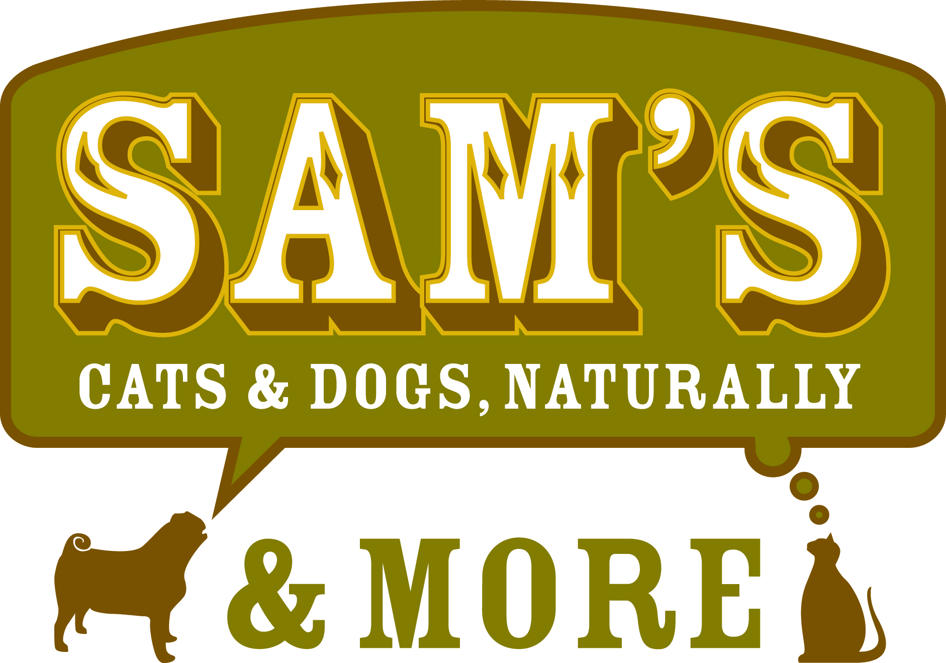Sam's Cats & Dogs, Naturally - Sam's Cats & Dogs Naturally (1882x1319), Png Download