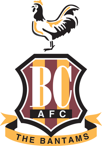 Bradford City Afc Logo - Bradford City Fc (350x501), Png Download