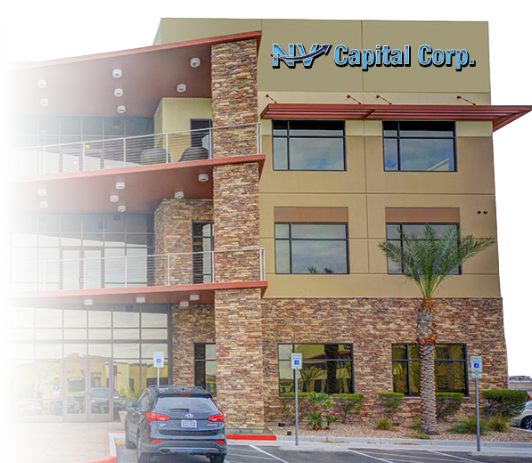 Nv Capital Corporation Office Building - Commercial Building (623x519), Png Download