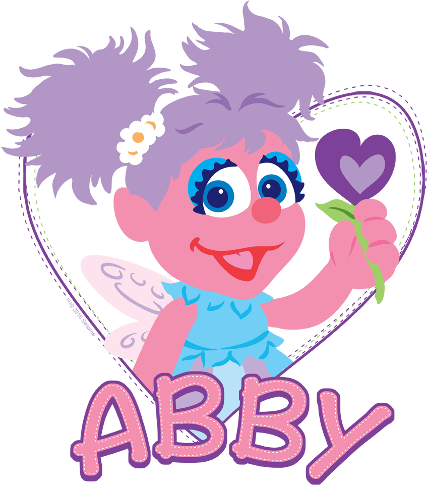 Sesame Street Flat Abby Baby Bodysuit - Abby Cadabby Party Ideas (864x1008), Png Download
