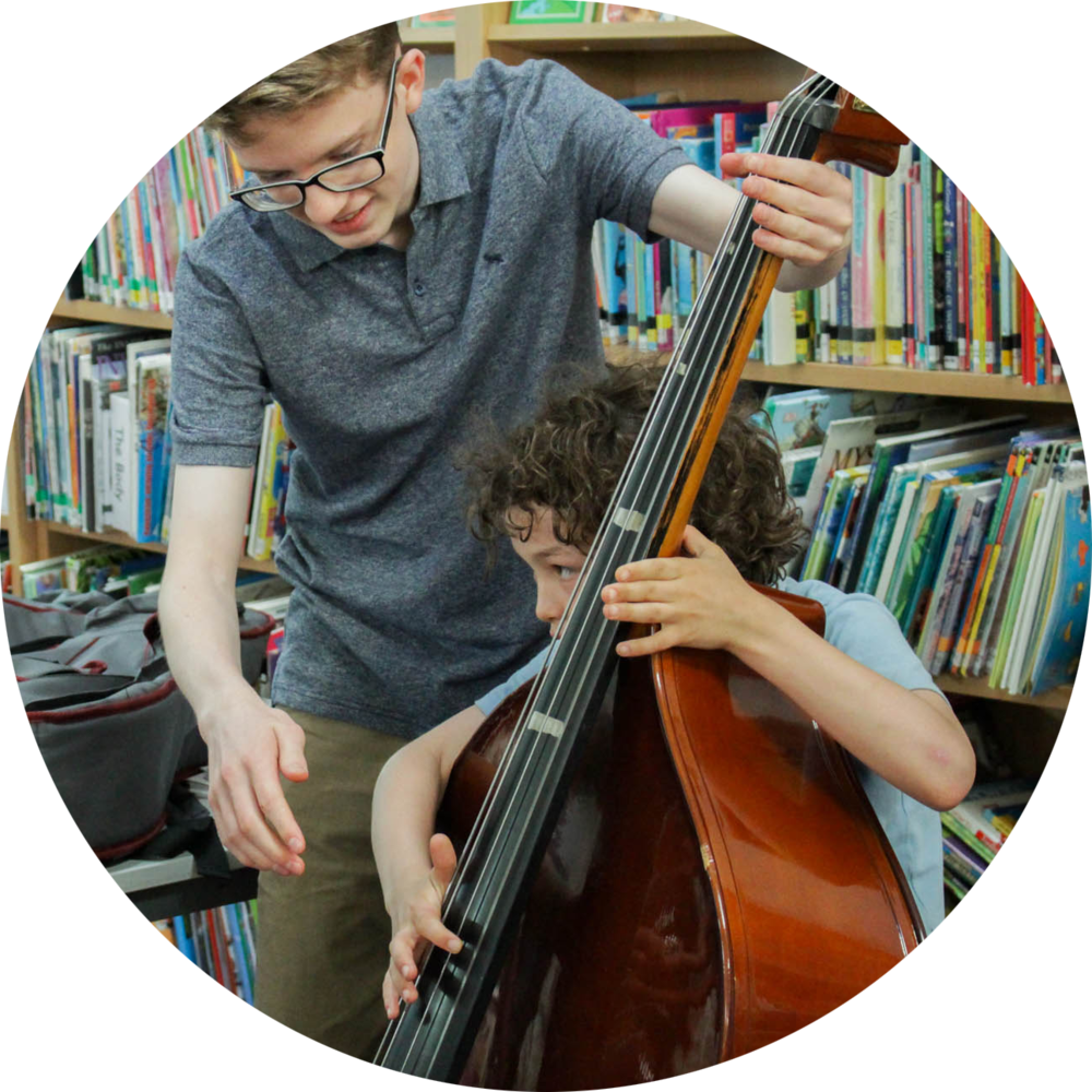 Double Bass - - Double Bass (1000x1000), Png Download