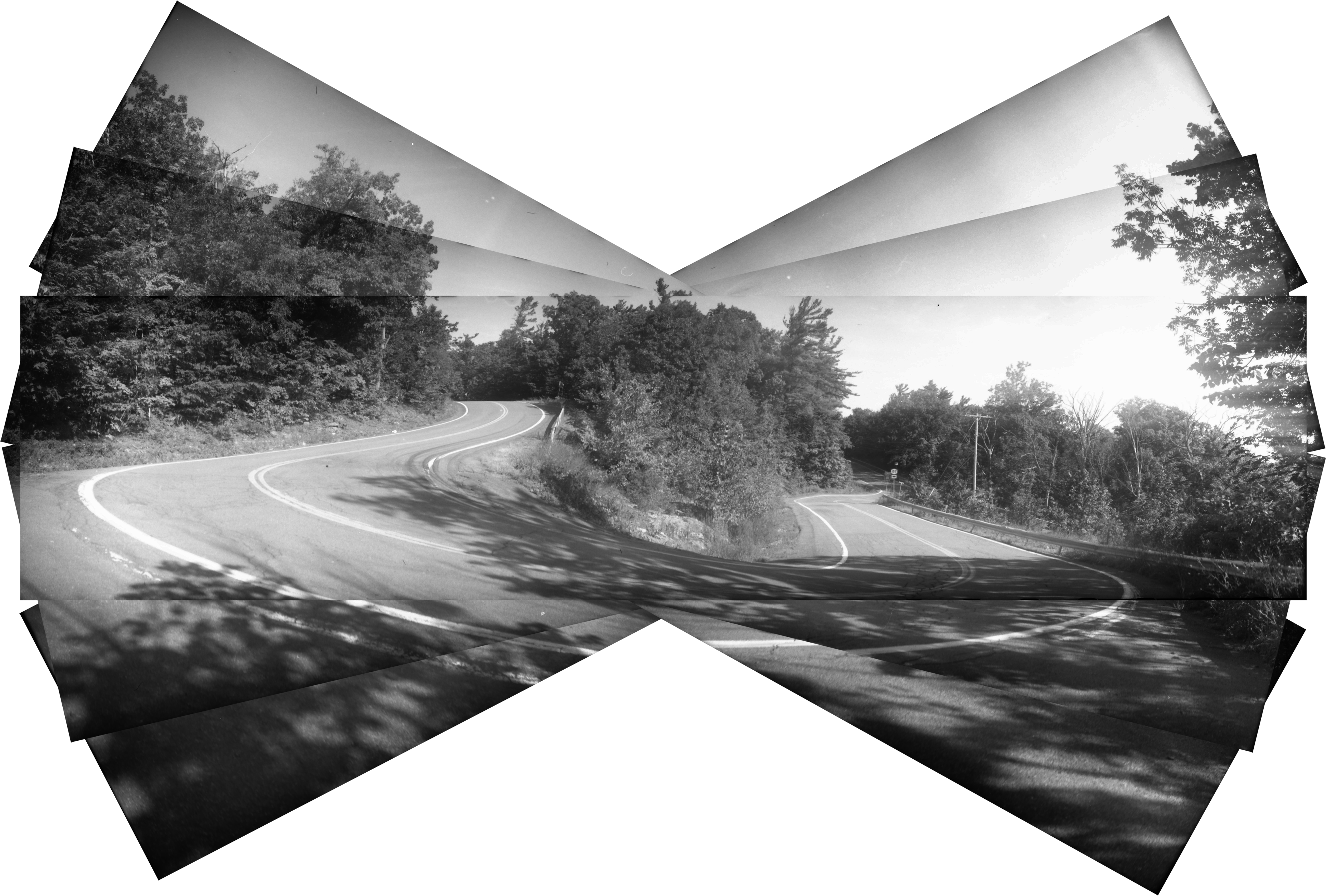 Winding Road Near Thacher Park, Sunday Morning - Photographic Film (5400x3900), Png Download