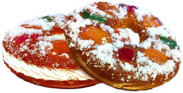 Campaña Roscones De Reyes - Bolo Rei (600x305), Png Download