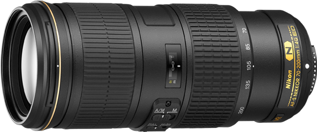 Nikon Af-s Nikkor 70-200mm F/4g Ed Vr (700x595), Png Download