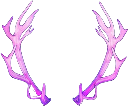 Reindeer Antlers Png Tumblr - Transparent Overlays (461x457), Png Download
