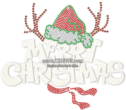 Wholesale Cartoon Reindeer Antlers Glitter Christmas - Reindeer (450x450), Png Download