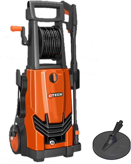 High Pressure Washer Electric 2200 W 135 Bar - Id Tech Nettoyeur Haute Pression (600x600), Png Download