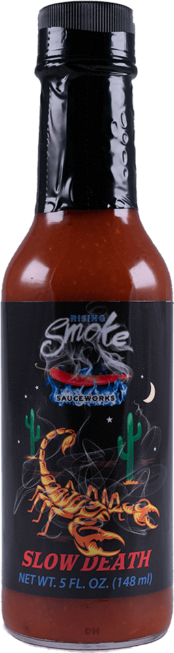 Rising Smoke Slow Death Hot Sauce (1000x1000), Png Download
