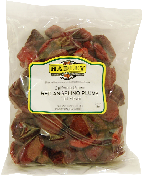 California Grown Red Angelino Plums 14oz - Date Palm (700x700), Png Download