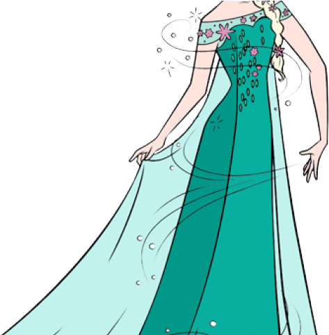 Frozen Clipart Elsa Dress - Elsa (640x480), Png Download