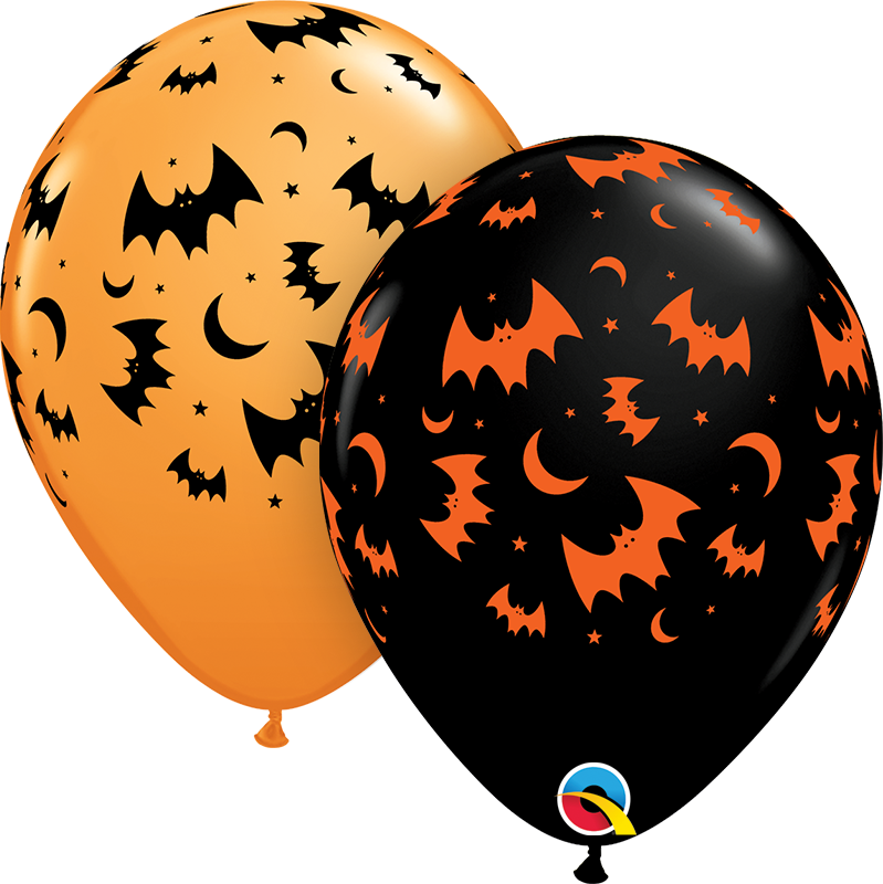 Balloons Clipart Halloween - Halloween Latex Balloons (799x800), Png Download