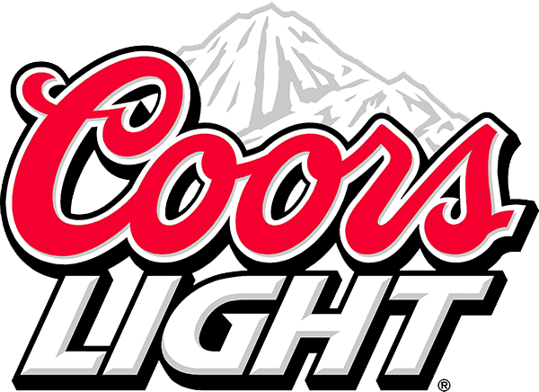 Coors Light - Coors Light Beer Logo (600x436), Png Download