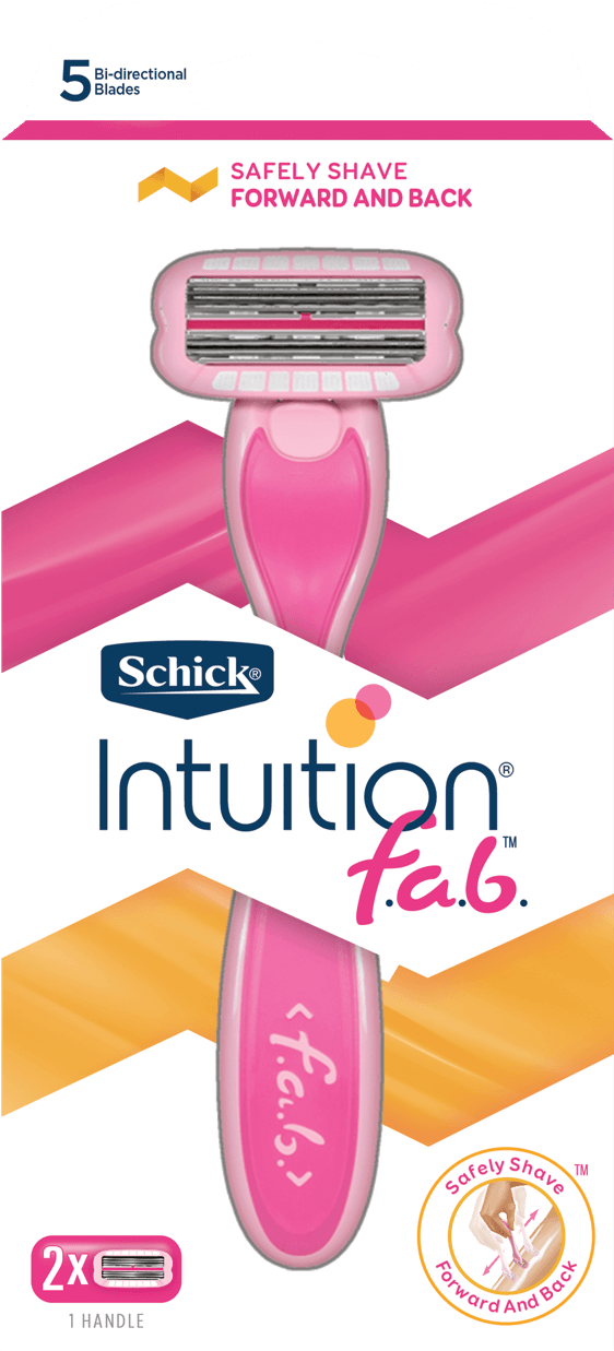 Schick® <br /> Intuition F - Schick Intuition Naturals Sensitive Care Razor Cartridges (1300x1300), Png Download