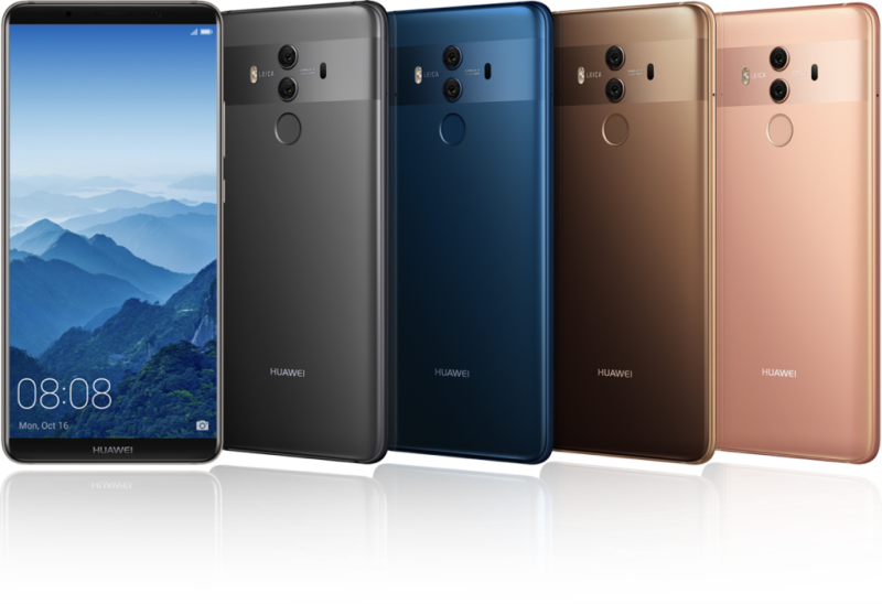 Powered Bokeh Effect - Huawei Mate 10 Pro Colors (800x548), Png Download