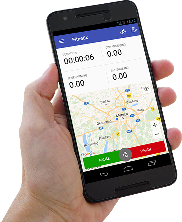 Track Multiple Sports, Like Running, Cycling And Other - Mobile (600x730), Png Download