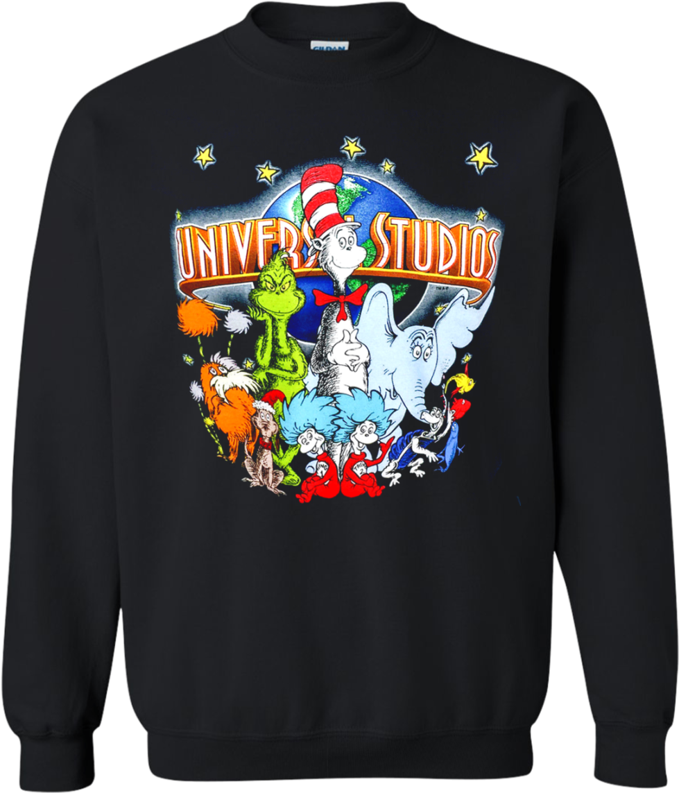 Dr Seuss Navy Blue T-shirt Sz Extra Large Xl Cat In - Yosemite Park T-shirts (1155x1155), Png Download