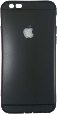 Logo Cut Back Cover For Apple Iphone 6/6s - Oppo F3 Plus (800x500), Png Download