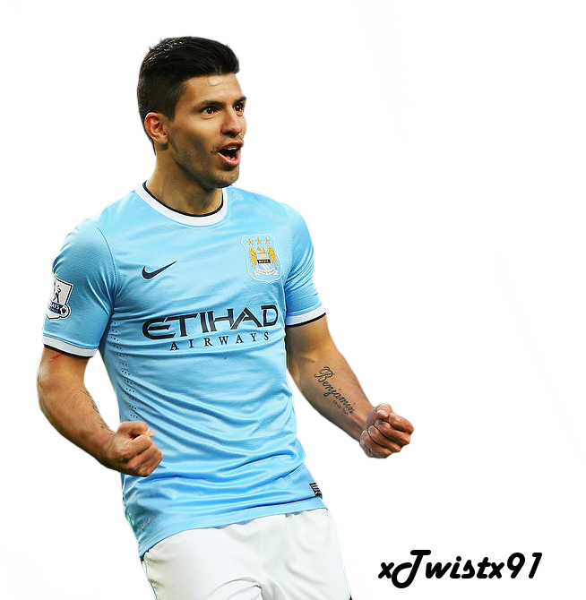 Argentina - Man City - Aguero Man City Png (745x684), Png Download