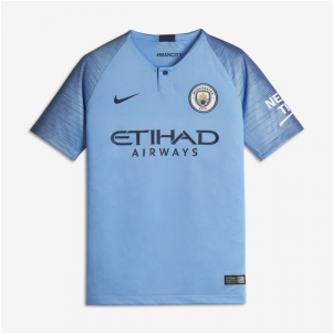 Manchester City Home Jersey - Manchester City 2018 19 (300x400), Png Download