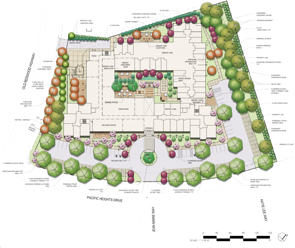 Santa Rosa - Plan (1024x853), Png Download