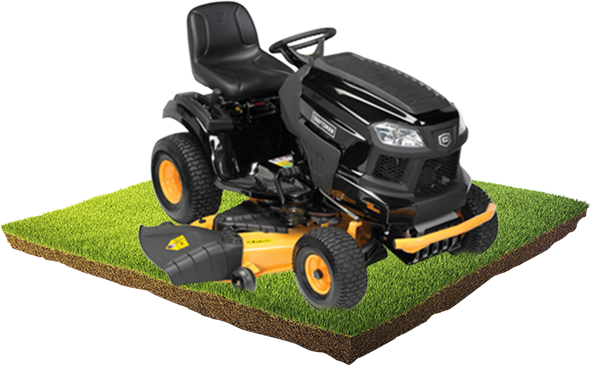 Craftsman Lawn Mower Png - Craftsman Pro Series 54" 26 Hp V-twin Kohler Riding (592x365), Png Download