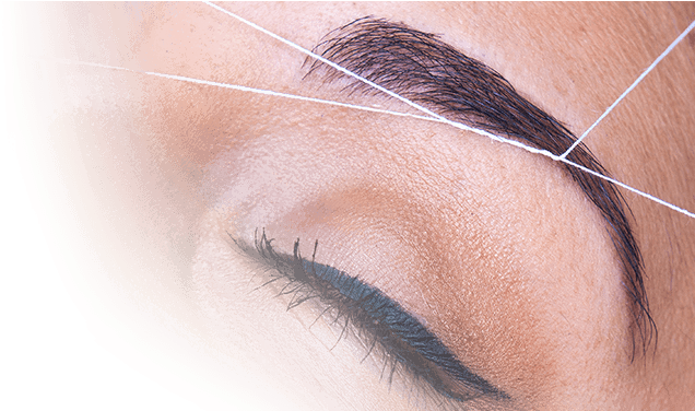 Meenathreading Eyebrows Threasing - Threading Brows (678x375), Png Download