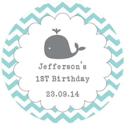 Whale - Stickers Para Baby Shower (480x466), Png Download